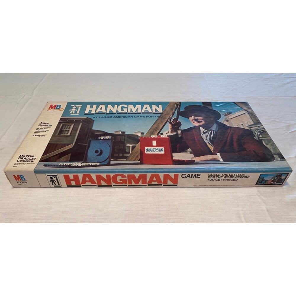 Vintage 1976 Hangman game from Milton Bradley featuring Vincent Price - Picture 2 of 7